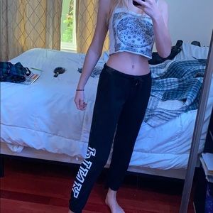 Black sweatpants from PINK